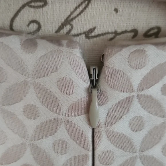 Elegant Cream Peplum Skirt Suit - Picture 9 of 16